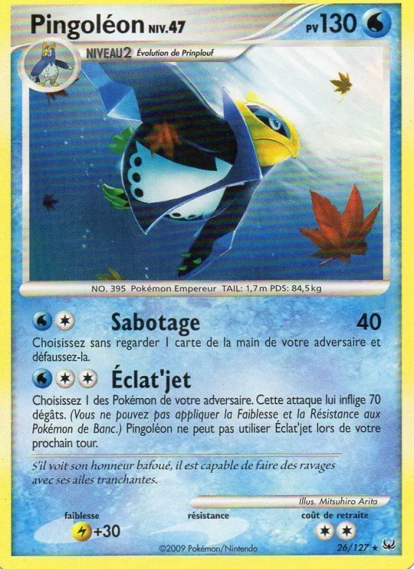 Pingoléon Platine 26/127