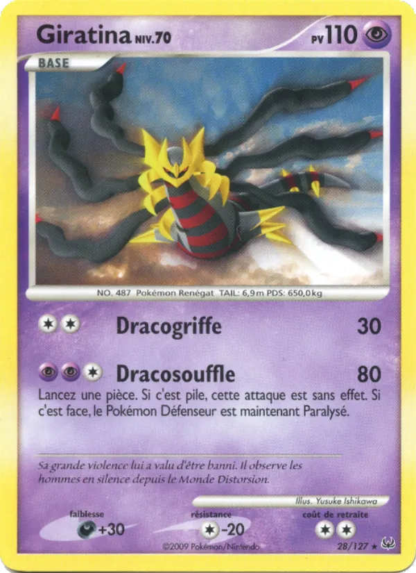 Giratina Platine 28/127
