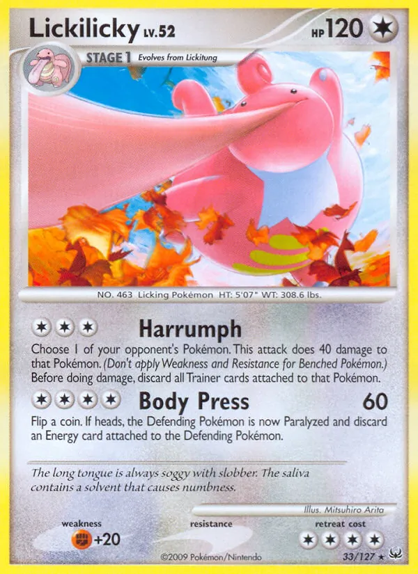 Lickilicky Platinum 33/127