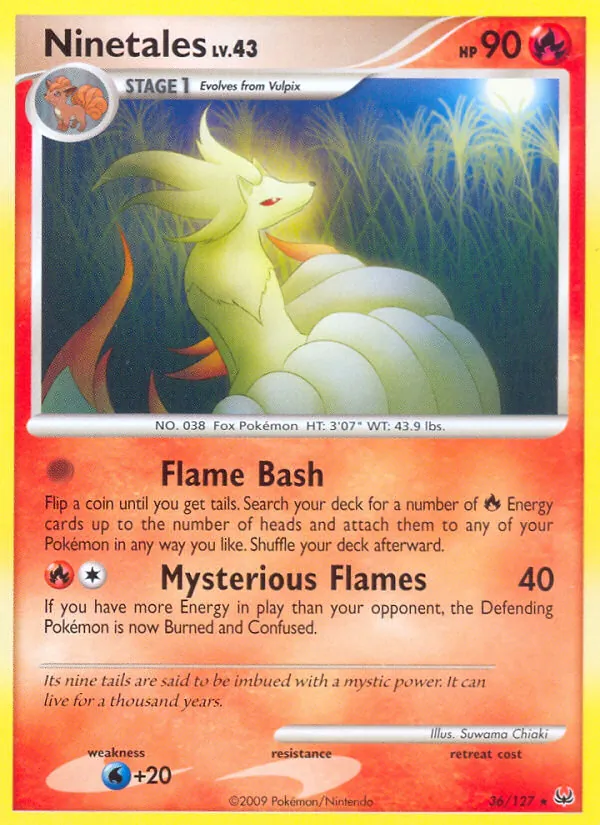 Ninetales Platino 36/127