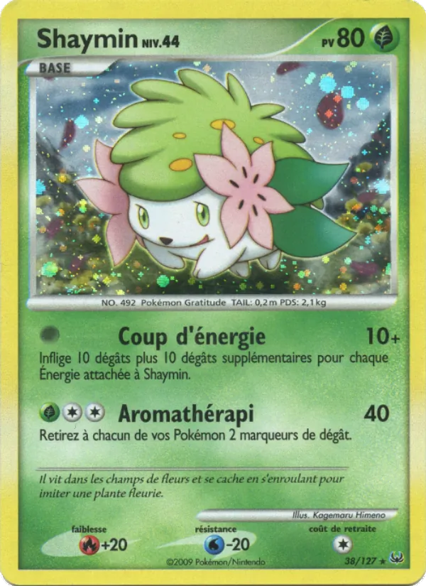 Shaymin Platine 38/127
