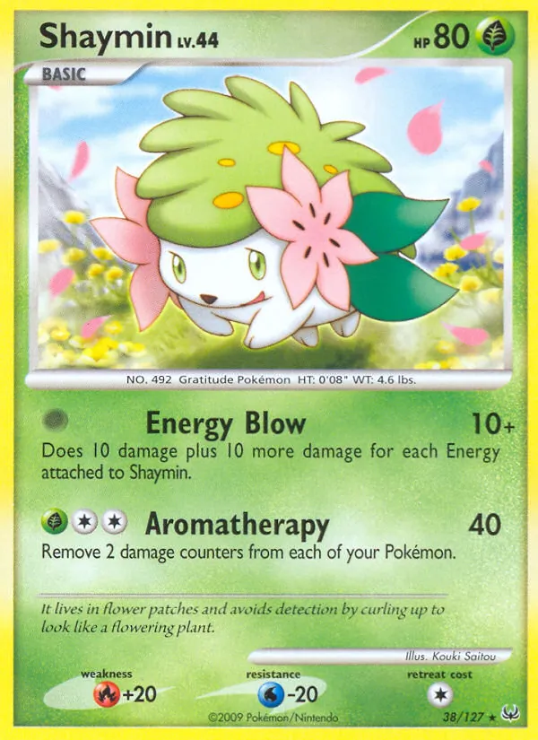 Shaymin Platino 38/127