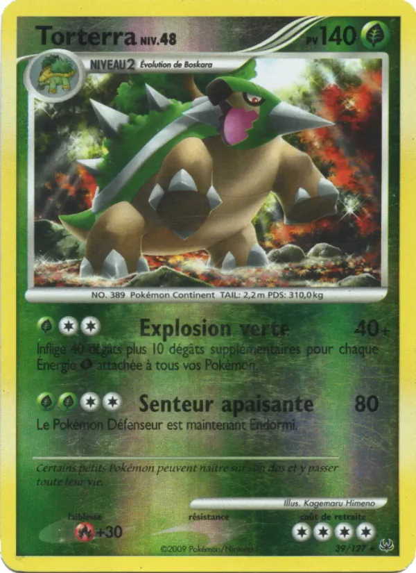 Torterra Platine 39/127