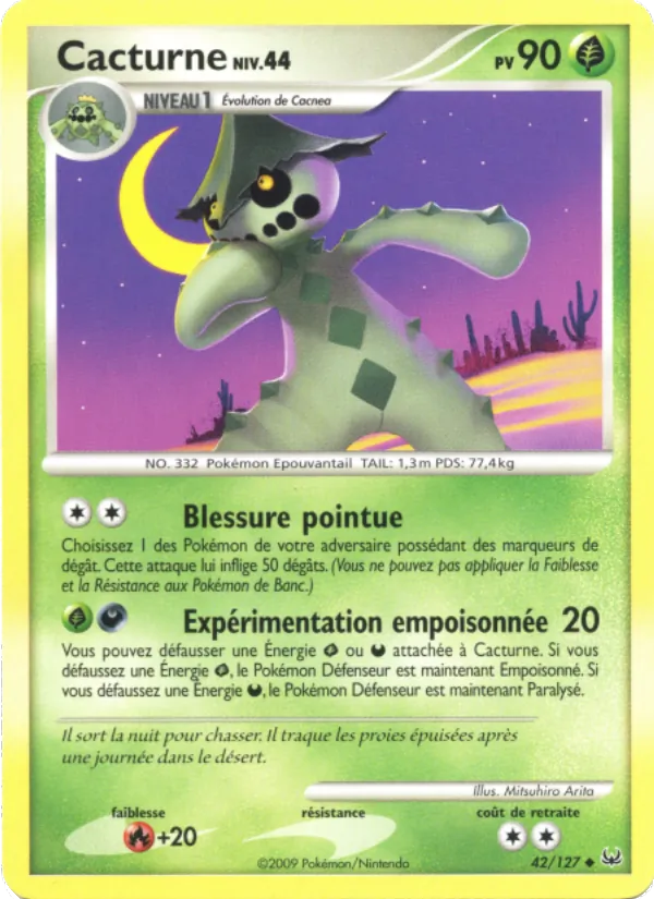 Cacturne Platine 42/127
