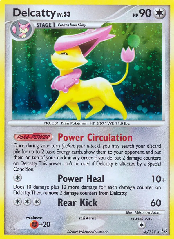 Delcatty Platinum 4/127