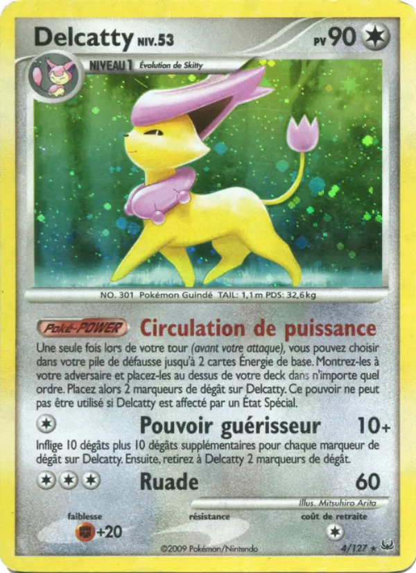 Delcatty Platine 4/127