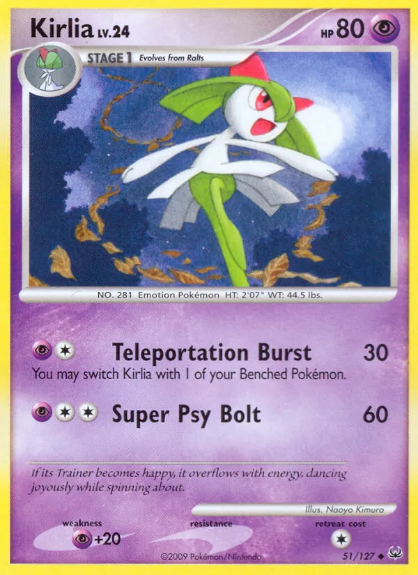 Kirlia Platinum 51/127