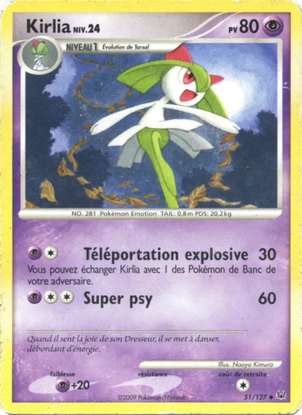 Kirlia Platine 51/127
