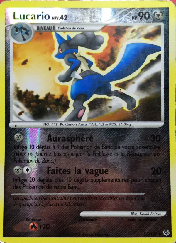 Lucario Platine 53/127