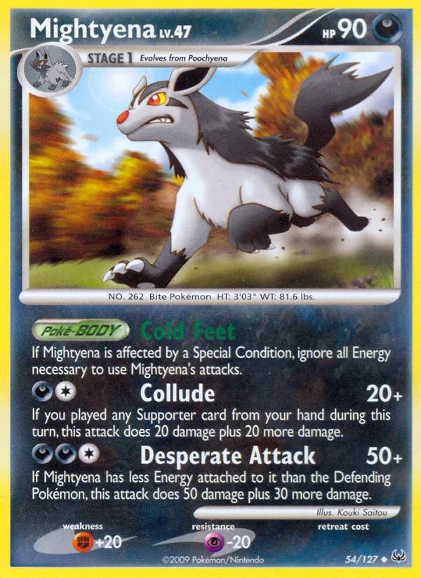 Mightyena Platinum 54/127