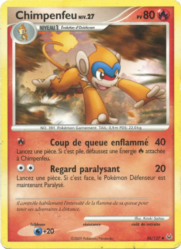 Chimpenfeu Platine 56/127