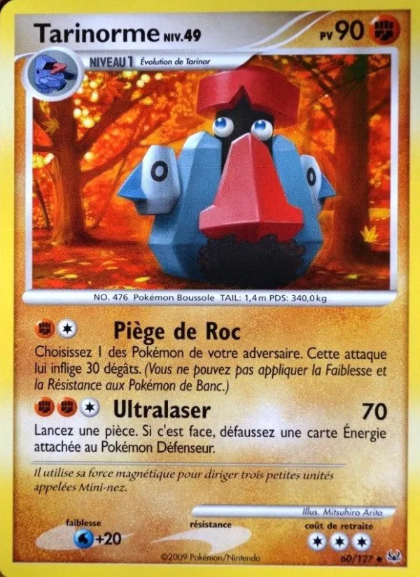 Tarinorme Platine 60/127