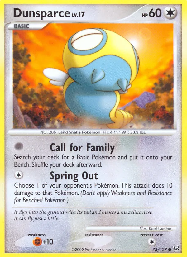Dunsparce Platino 73/127