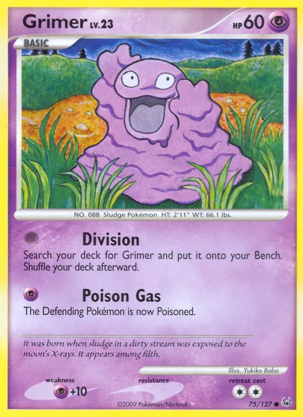 Grimer Platinum 75/127