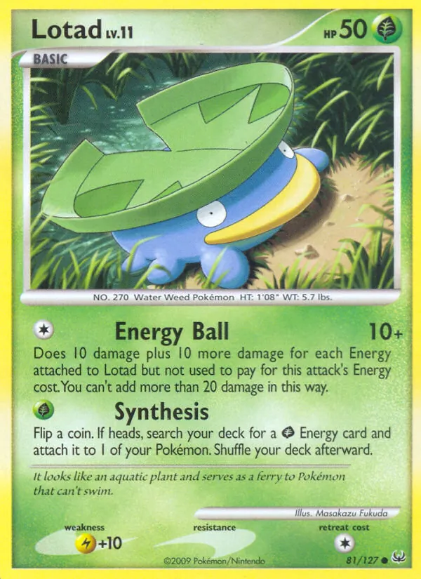 Lotad Platinum 81/127