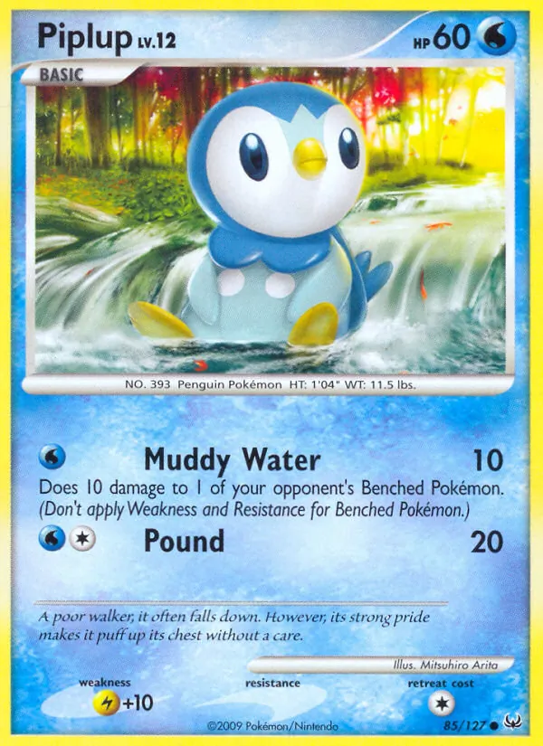 Piplup Platino 85/127