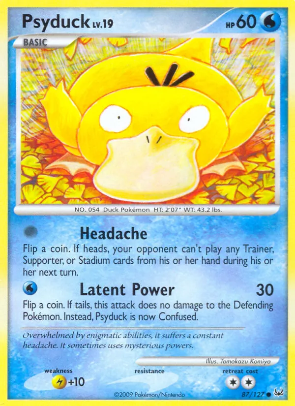 Psyduck Platino 87/127