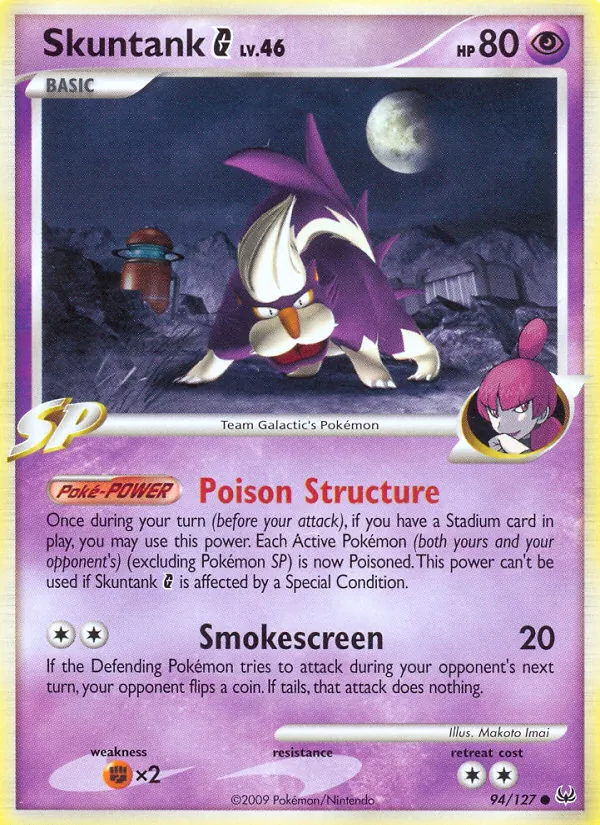 Skuntank G Platino 94/127