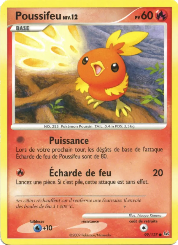 Poussifeu Platine 99/127