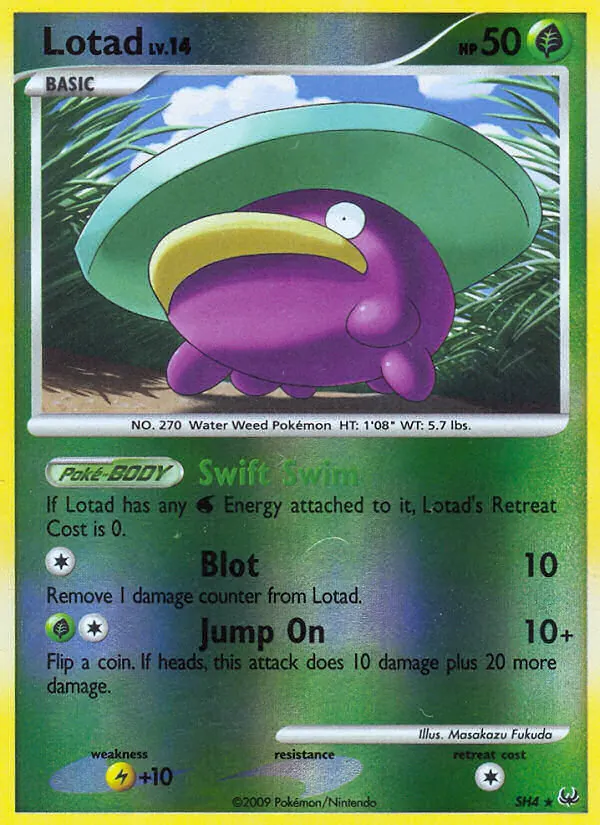 Lotad Platino SH4/127