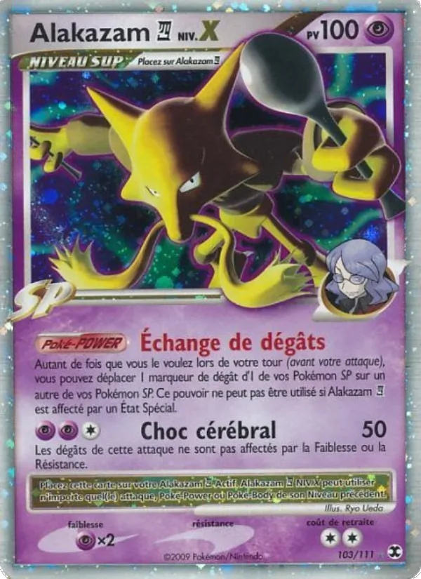 Alakazam 4 Niv. X Rivaux Émergeants 103/111