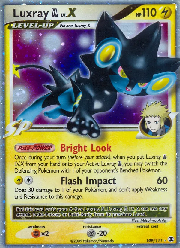 Luxray GL LV.X Rising Rivals 109/111