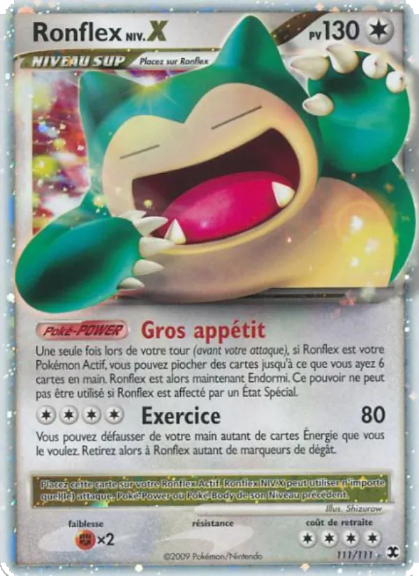 Ronflex Niv. X Rivaux Émergeants 111/111