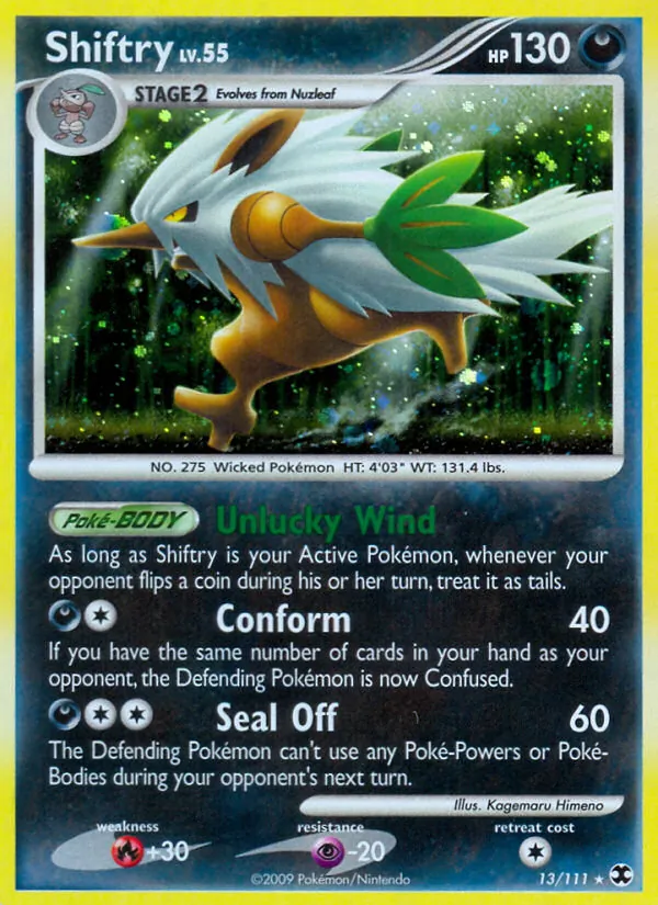 Shiftry Rising Rivals 13/111