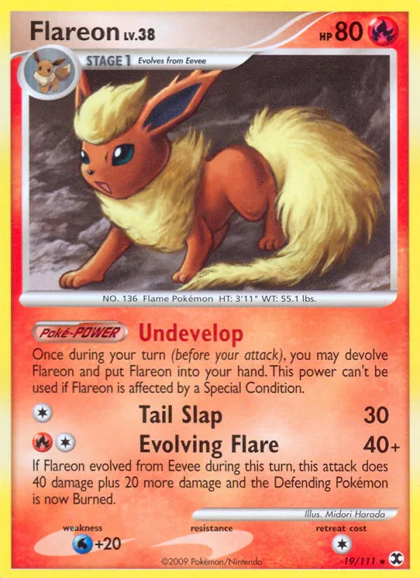 Flareon L'Ascesa dei Rivali 19/111