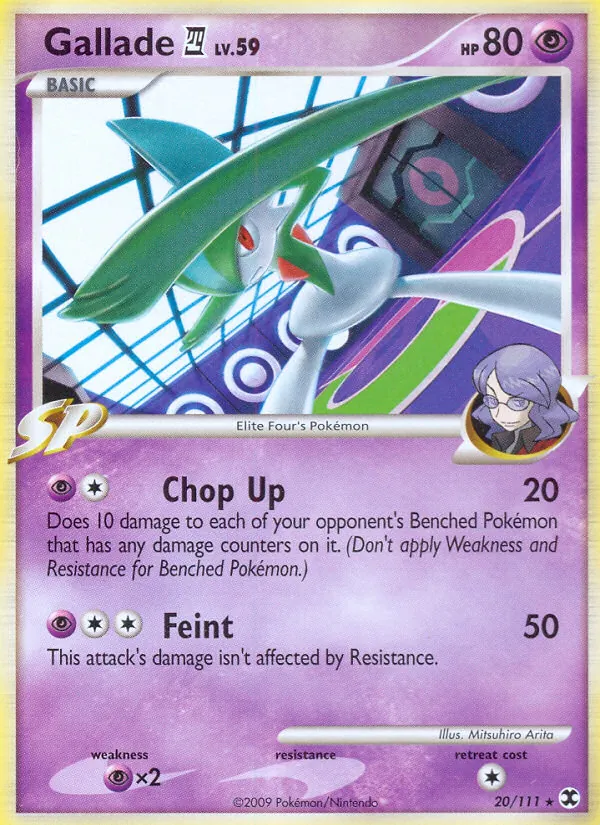 Gallade E4 L'Ascesa dei Rivali 20/111