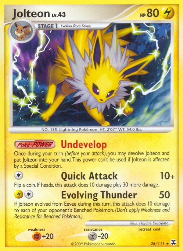 Jolteon Rising Rivals 26/111