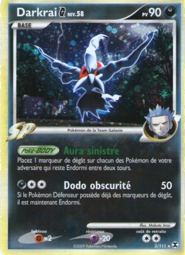 Darkrai G Niv. 58 Rivaux Émergeants 3/111