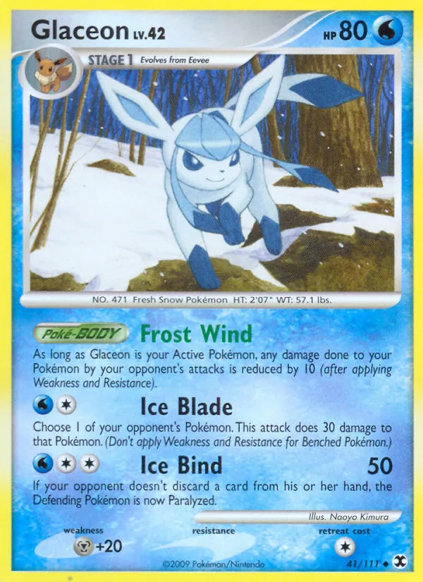 Glaceon Rising Rivals 41/111