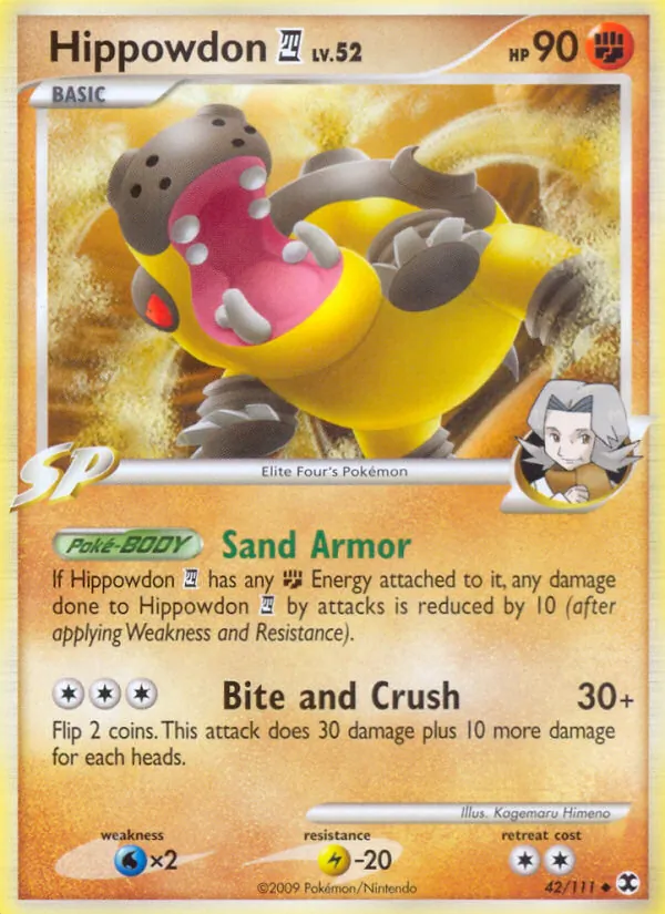 Hippowdon E4 Rising Rivals 42/111