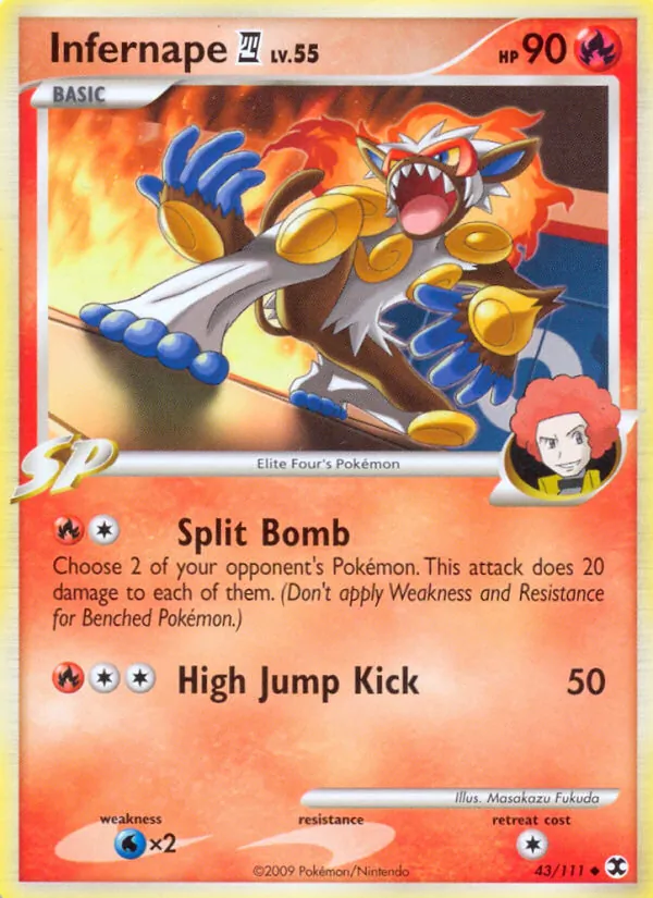Infernape E4 Rising Rivals 43/111