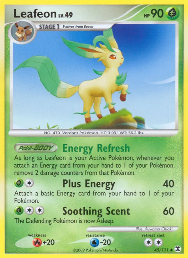 Leafeon L'Ascesa dei Rivali 45/111