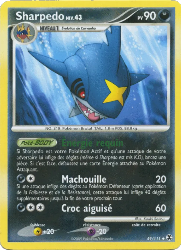 Sharpedo Niv. 43 Rivaux Émergeants 49/111
