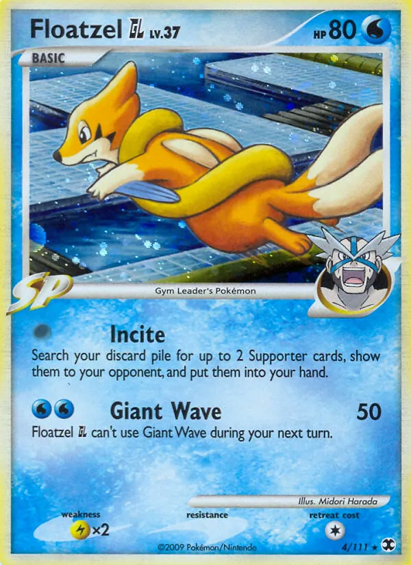 Floatzel GL Rising Rivals 4/111