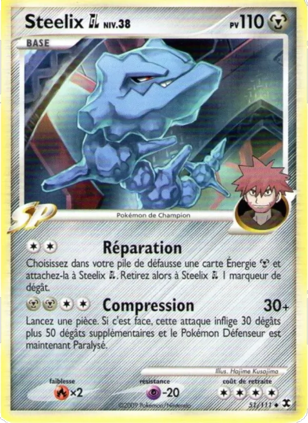 Steelix GL Niv. 38 Rivaux Émergeants 51/111