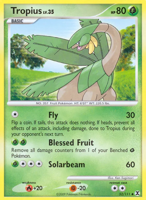 Tropius Rising Rivals 52/111