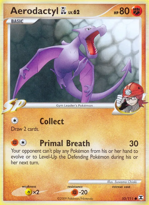 Aerodactyl GL Aufstieg der Rivalen 55/111