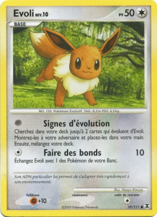 Evoli Niv. 10 Rivaux Émergeants 59/111