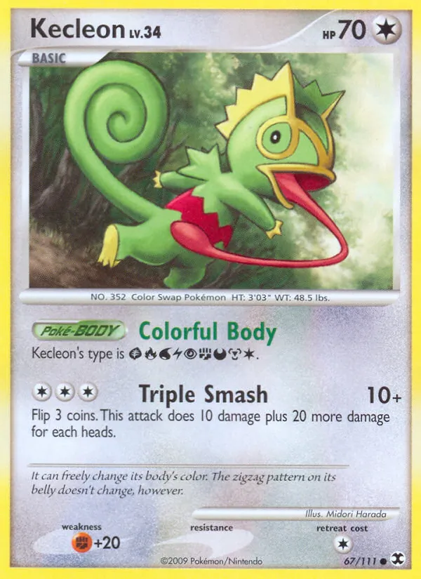 Kecleon Rising Rivals 67/111