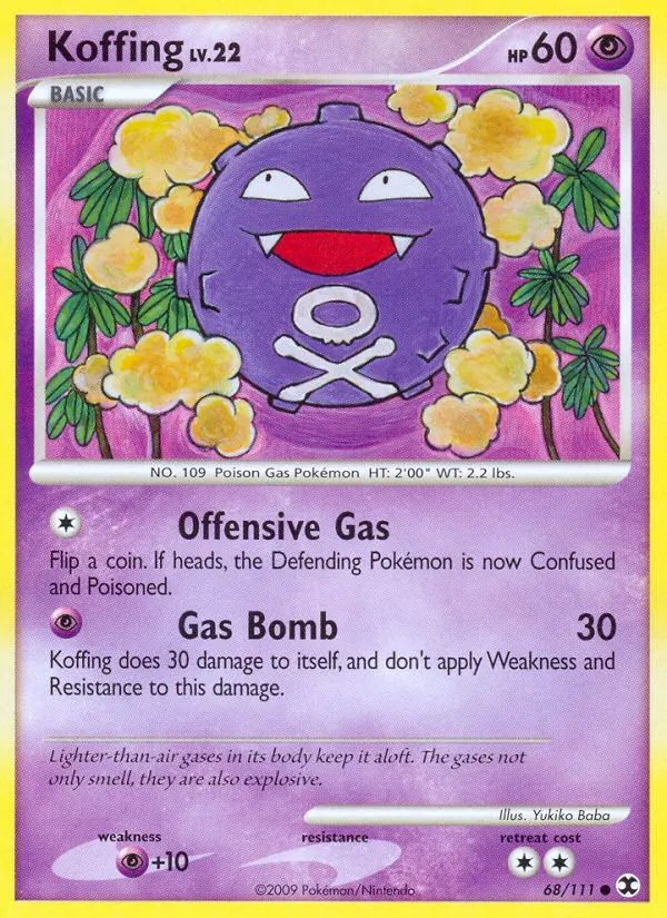 Koffing Rising Rivals 68/111