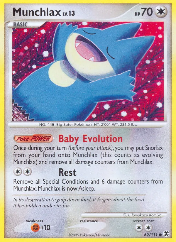 Munchlax Rising Rivals 69/111