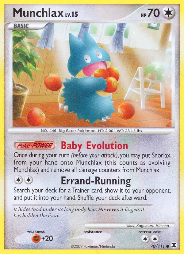 Munchlax Rising Rivals 70/111