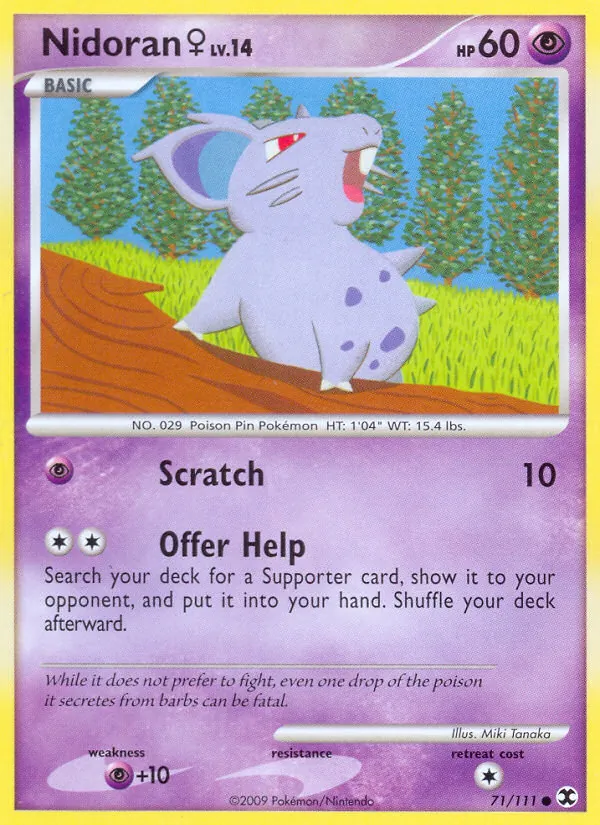 Nidoran ♀ L'Ascesa dei Rivali 71/111