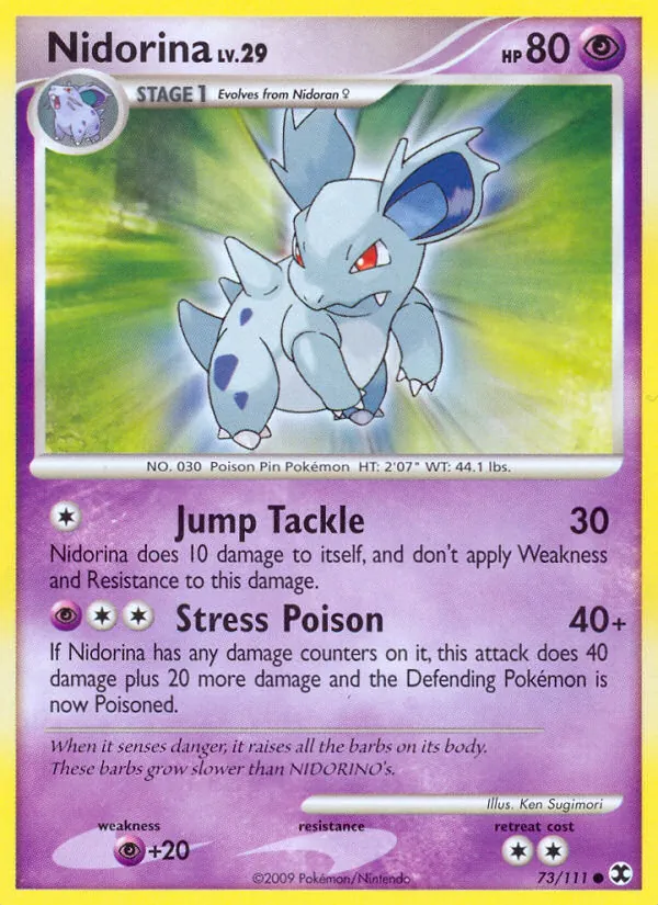 Nidorina Rising Rivals 73/111