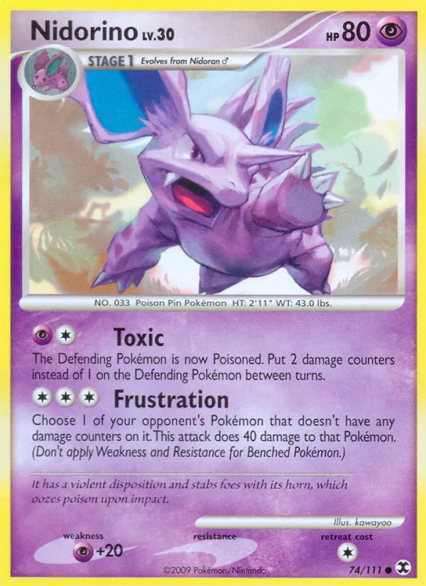 Nidorino Aufstieg der Rivalen 74/111