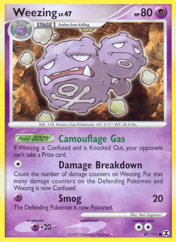 Weezing L'Ascesa dei Rivali 87/111